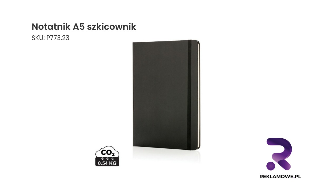Notatnik A5 używany jako szkicownik