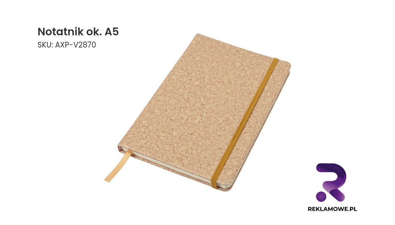 Notatnik w formacie około A5