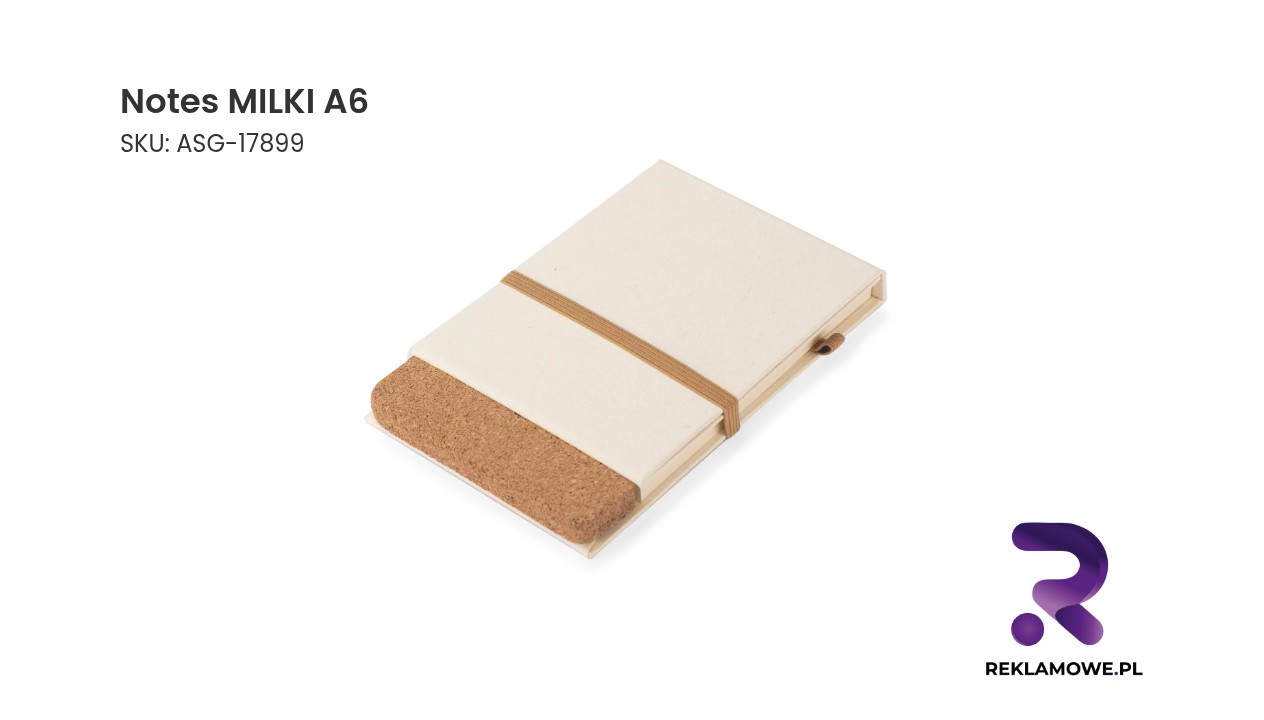 Notes w linie MILKI rozmiar A6