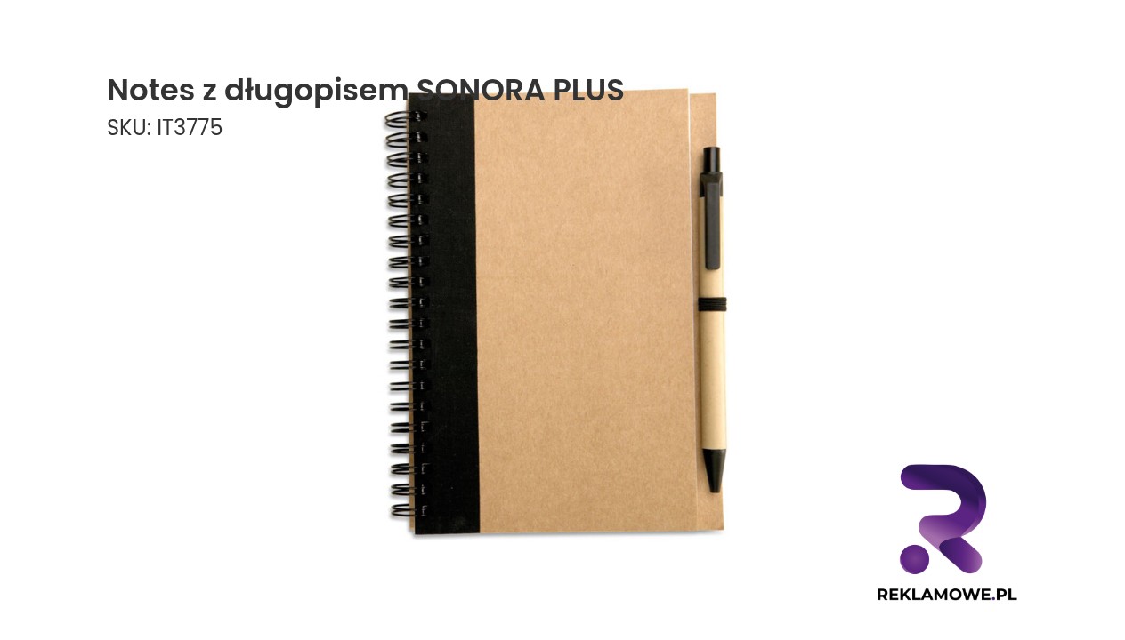 Notes z długopisem SONORA PLUS Notes z długopisem SONORA PLUS