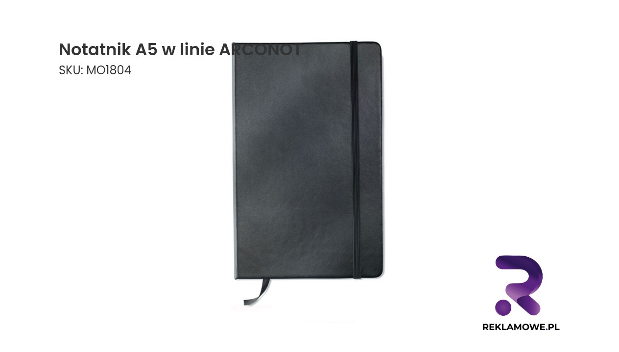 Notatnik A5 w linie ARCONOT - elegancki notes do pracy, szkoły i codziennych notatek