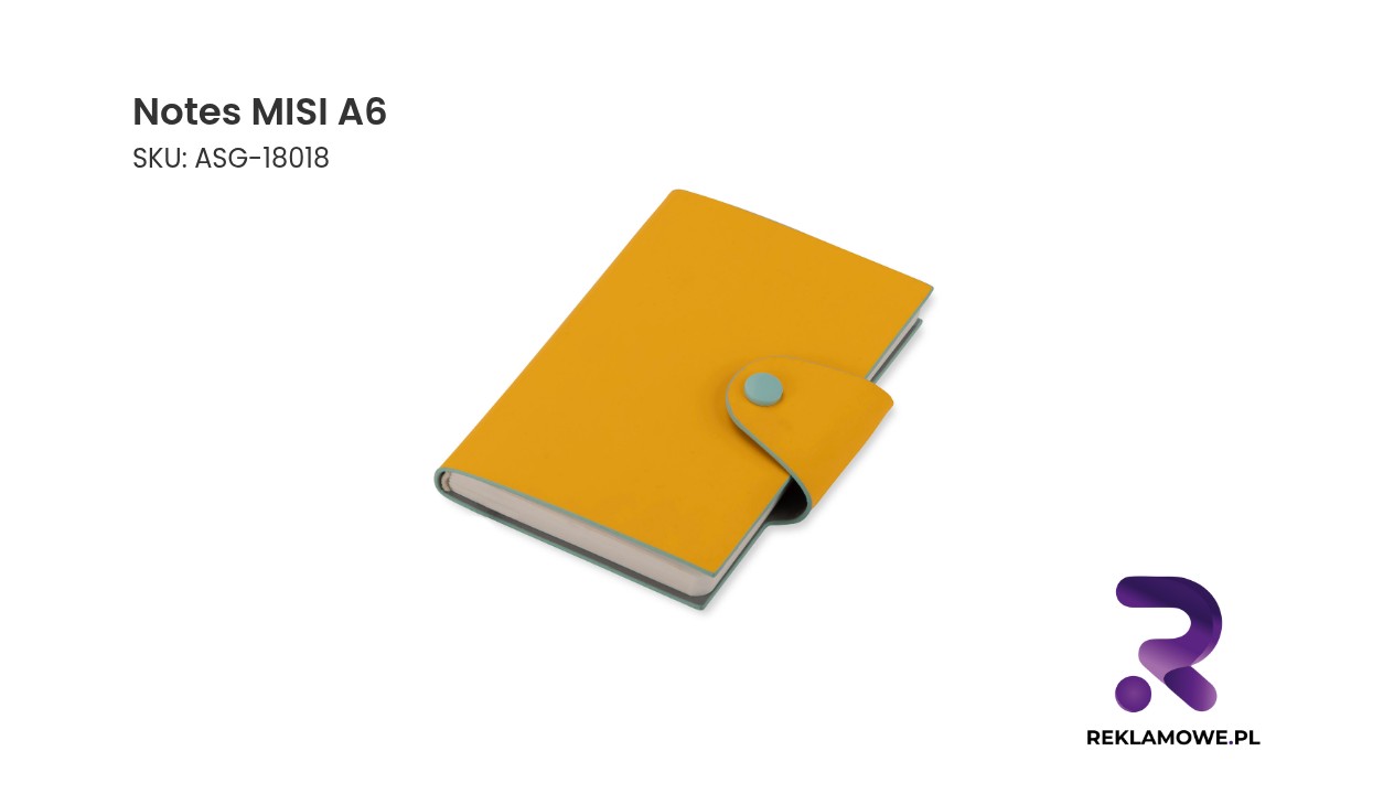 Notes MISI A6 - elegancki notes w formacie A6