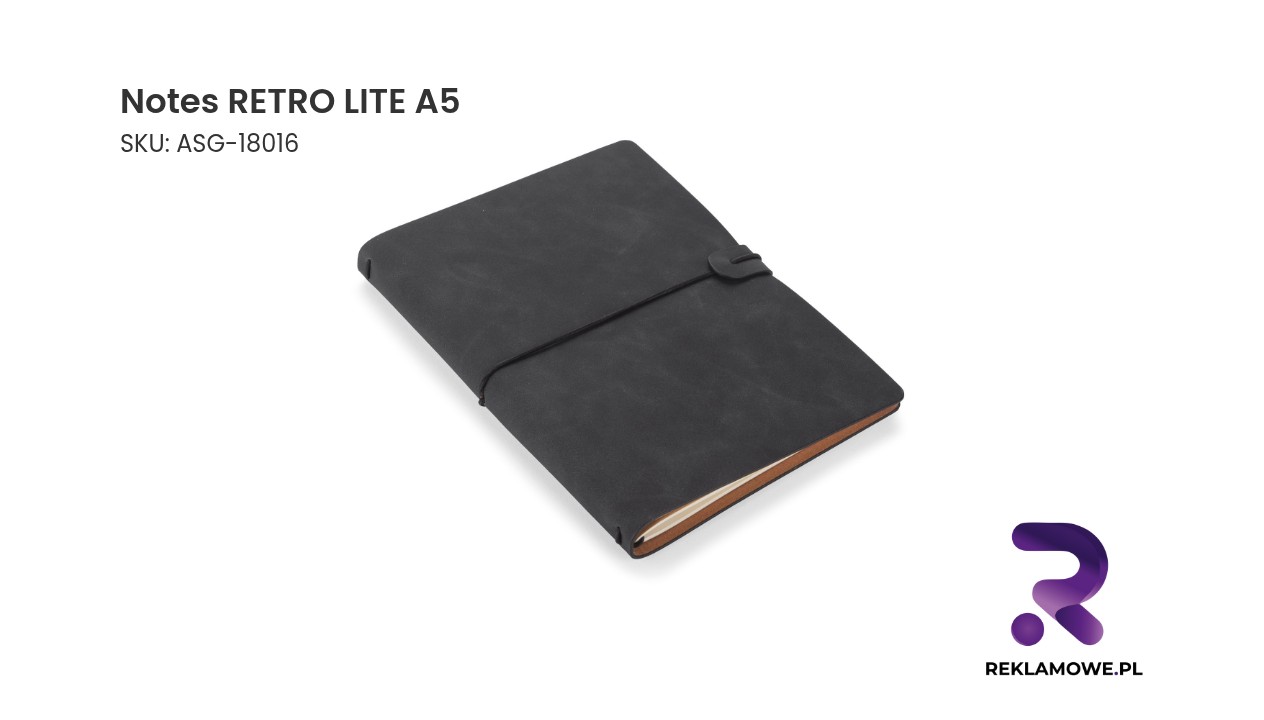 Notes RETRO LITE A5 - stylowy notes w formacie A5