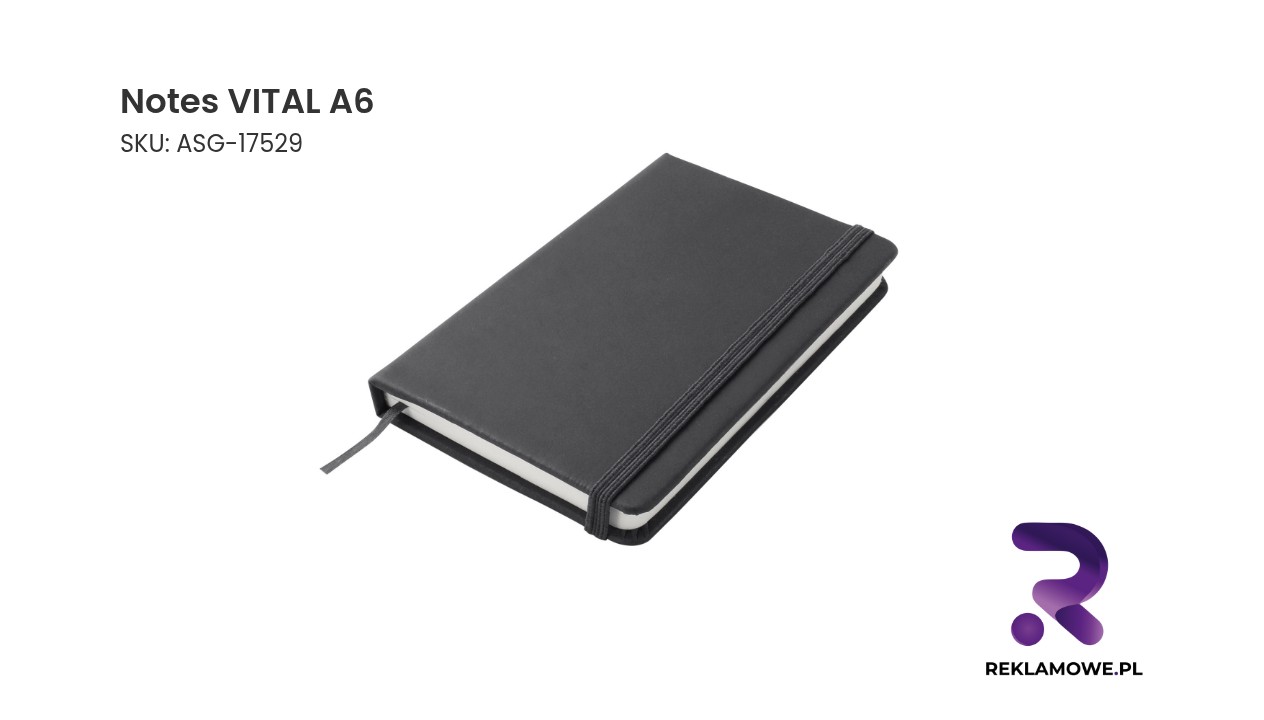 Notes VITAL A6 - elegancki notes w formacie A6